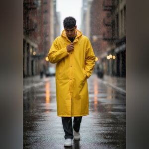 New Deluxe Rain Coat+ Hat From River City